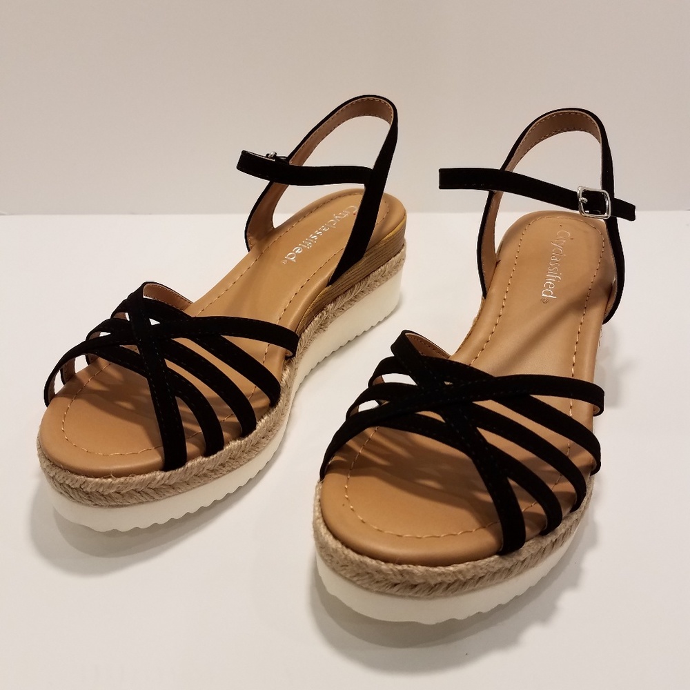 Closet closing sale Espadrille Flatform Sandal - Picture 4 of 6